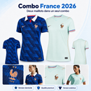 Combo de Maillots France 2026 (Domicile + Extérieur)